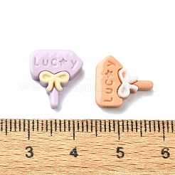 Cabochon decoden in resina opaca color macaron&nbsp;CRES-Q221-01E