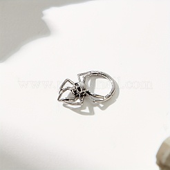 Gothic-Nasenringe aus 316er Chirurgenstahl mit Totenkopf- und Spinnenmotiv für Damen und Herren&nbsp;EC2073