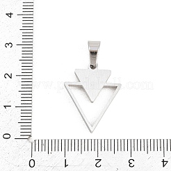 Ciondoli in acciaio inox smaltato 304&nbsp;STAS-B137-03P