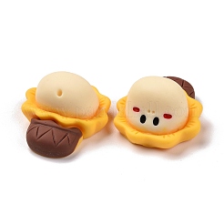 Cabochons di opaco resina&nbsp;RESI-F029-06
