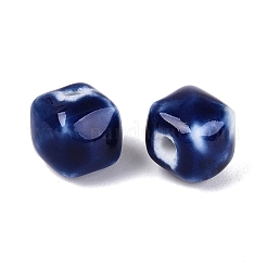 Perles de porcelaine vintage faites à la main&nbsp;PORC-N013-18-04