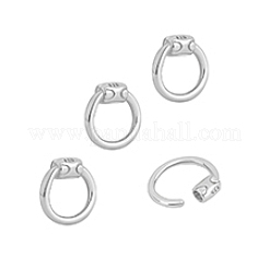 4 mousqueton de verrouillage en argent sterling&nbsp;FIND-PH0026-94P