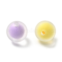 Gefrostet transparent Acrylperlen&nbsp;OACR-A032-14C