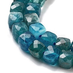 Natürliche blaue Apatitperlenstränge&nbsp;G-H042-A12-02B