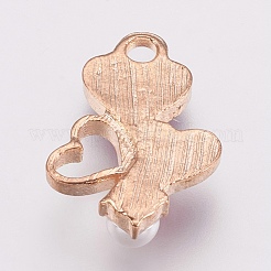 Pendentifs émail en alliage de zinc&nbsp;PALLOY-I124-03G-C