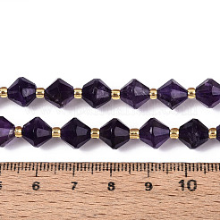 Natürlichen Amethyst Perlen Stränge&nbsp;G-T144-23A-01