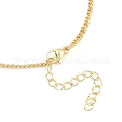 Fabrication de bracelets à maille gourmette en laiton&nbsp;KK-CBADBBF-05G
