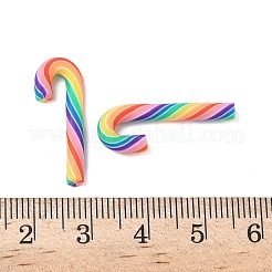Cuentas navideñas de arcilla polimérica hechas a mano&nbsp;CLAY-P005-03B-06