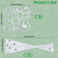 2 Stile St. Patrick's Day Stanzschablonen&nbsp;DIY-CP0012-02