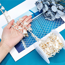 Ciondoli a ventaglio in plastica e resina&nbsp;FIND-WH0111-141