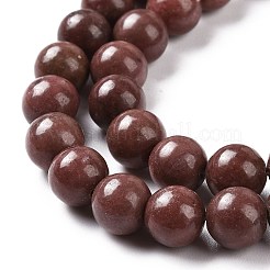 Natur rhodonite runde Perle Stränge&nbsp;G-J302-10-8mm