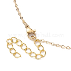 3 collier avec pendentif en alliage émaillé en forme de cloche de sapin de Noël pour femme&nbsp;NJEW-JN05130-02