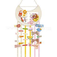 Plateau De Rangement Rond En Bois à 6 Compartiments Pour Bagues, Boucles D'oreilles, Présentoir