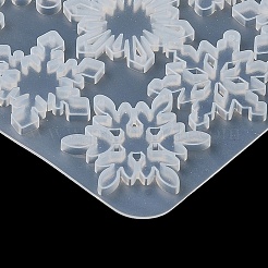 Schneeflocken-Anhänger aus Silikon zum Selbermachen&nbsp;X1-DIY-G100-01D