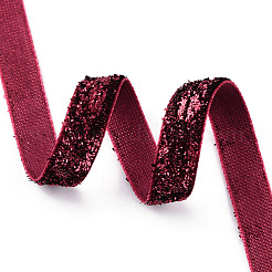 Glitter sparkle ribbon&nbsp;SRIB-T002-01B-10