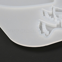 Moldes de silicona llavero diy tema navideño&nbsp;DIY-I057-01