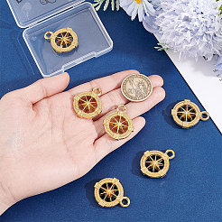 6 pendentif en acier inoxydable 304&nbsp;STAS-BBC0010-75