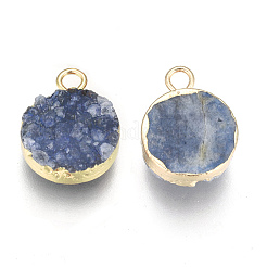 Natur druzy Achatanhänger&nbsp;G-L566-A03
