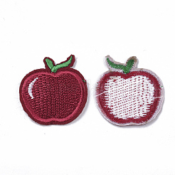 Computergesteuerte Stickerei Stoff zum Aufbügeln / Aufnähen von Patches&nbsp;AJEW-S076-022