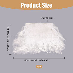 Pelo de muñeca de poliéster&nbsp;AJEW-WH0459-28C