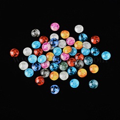 50 Stück leuchtende Glascabochons&nbsp;sgGLAA-SZ0001-15A