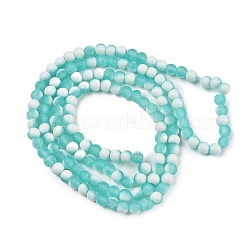 Perle di vetro crepitio smerigliato&nbsp;X1-GLAA-U001-8mm-M02