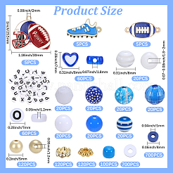 DIY Rugby-Perlen-Kits&nbsp;DIY-BM0001-52
