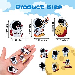 9 pz 9 spille da astronauta in stile&nbsp;JEWB-SZ0001-36