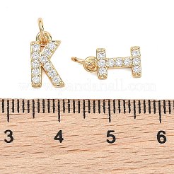 Messing micro pave klare zirkonia anhänger&nbsp;XGRQ29361-394G