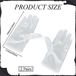 Gants en satin&nbsp;AJEW-CY0002-52B