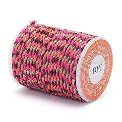 Cordon en polycoton à 4 brin avec fil métallique&nbsp;X1-OCOR-Z003-D50