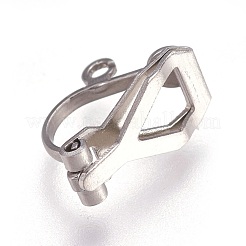 Clip per orecchini in acciaio inossidabile 304 anti-ossidazione&nbsp;X-STAS-P206-02P