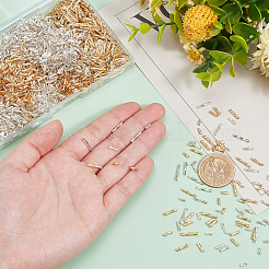 1600 Stück gedrehte Glasperlen in 8 Stilen&nbsp;SEED-PH0002-10