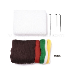 Weihnachtsthema Sternbrosche Kaktus Nadelfilzset&nbsp;DIY-K055-02