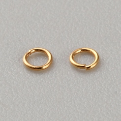Messing Open Ringe springen&nbsp;KK-WH0056-96