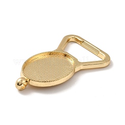 Supports de cabochons avec pendentifs en alliage&nbsp;FIND-I018-02LG
