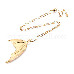 Collares colgantes de acero inoxidable 304&nbsp;NJEW-T018-17G