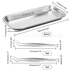 Pinzette aus rostfreiem Stahl&nbsp;TOOL-OC0001-19P