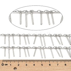 Catene a maglie in ottone placcato a cremagliera&nbsp;CHC-A007-11P