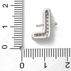 Maglie in ottone micro pavé di zirconi cubici&nbsp;KK-I717-04L-P