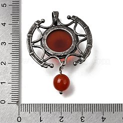 Pendentifs en pierre précieuse naturelle & synthétique&nbsp;GG-CBA7610-03AS