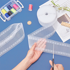 Nylon-Vorhangband für Haken&nbsp;DIY-WH0569-64