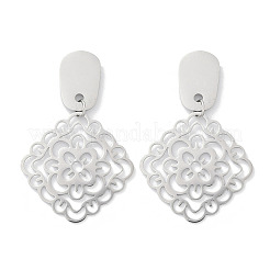 Boucles d'oreilles à tige en acier inoxydable 304&nbsp;EJEW-Z089-32P