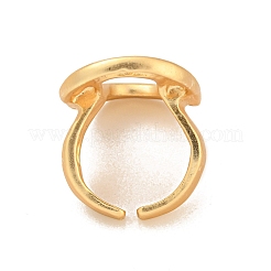Bagues manchette en alliage couleur or mat pour femmes&nbsp;LS-RJEW-K260-07A