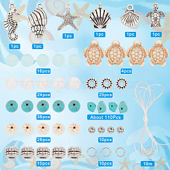 DIY-Armband-Set mit Ozeanmotiv&nbsp;DIY-SC0020-87