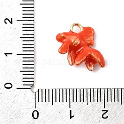 Legierung Emaille Anhänger / charms&nbsp;FIND-I066-06G