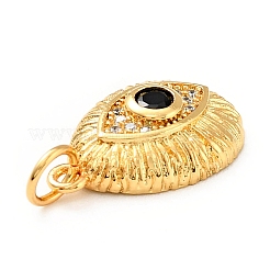 Colgante micropavé cubic zirconia de latón&nbsp;LS-KK-E036-05G