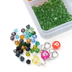 Kit de fabricación de collar de pulsera de letra diy&nbsp;DIY-YW0006-77