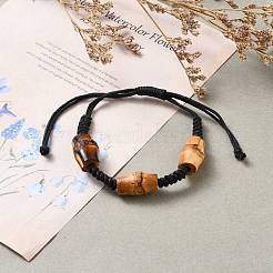 Braccialetti di perline intrecciati in cordoncino di cotone cerato regolabile&nbsp;BJEW-JB05605