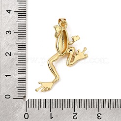 Pendentifs d'émail en laiton &nbsp;KK-CBAA41C-11G
